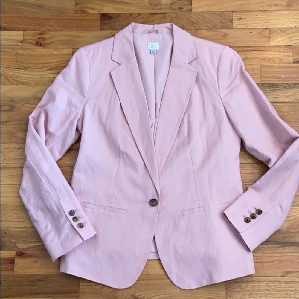 Pink blazer